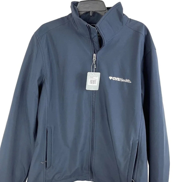 Elevate Men Long Sleeve Full Zip Windbreaker Jacket Size XL - Picture 6 of 6